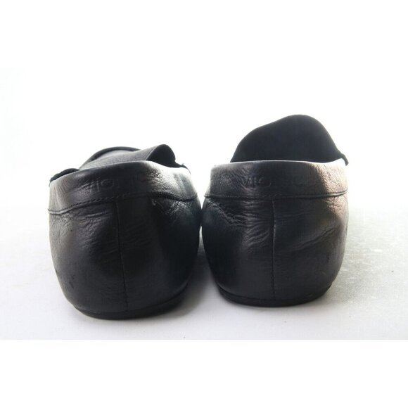 Vionic Tompkin Leather Loafer Slipper Shoe Mens Black US 10.5